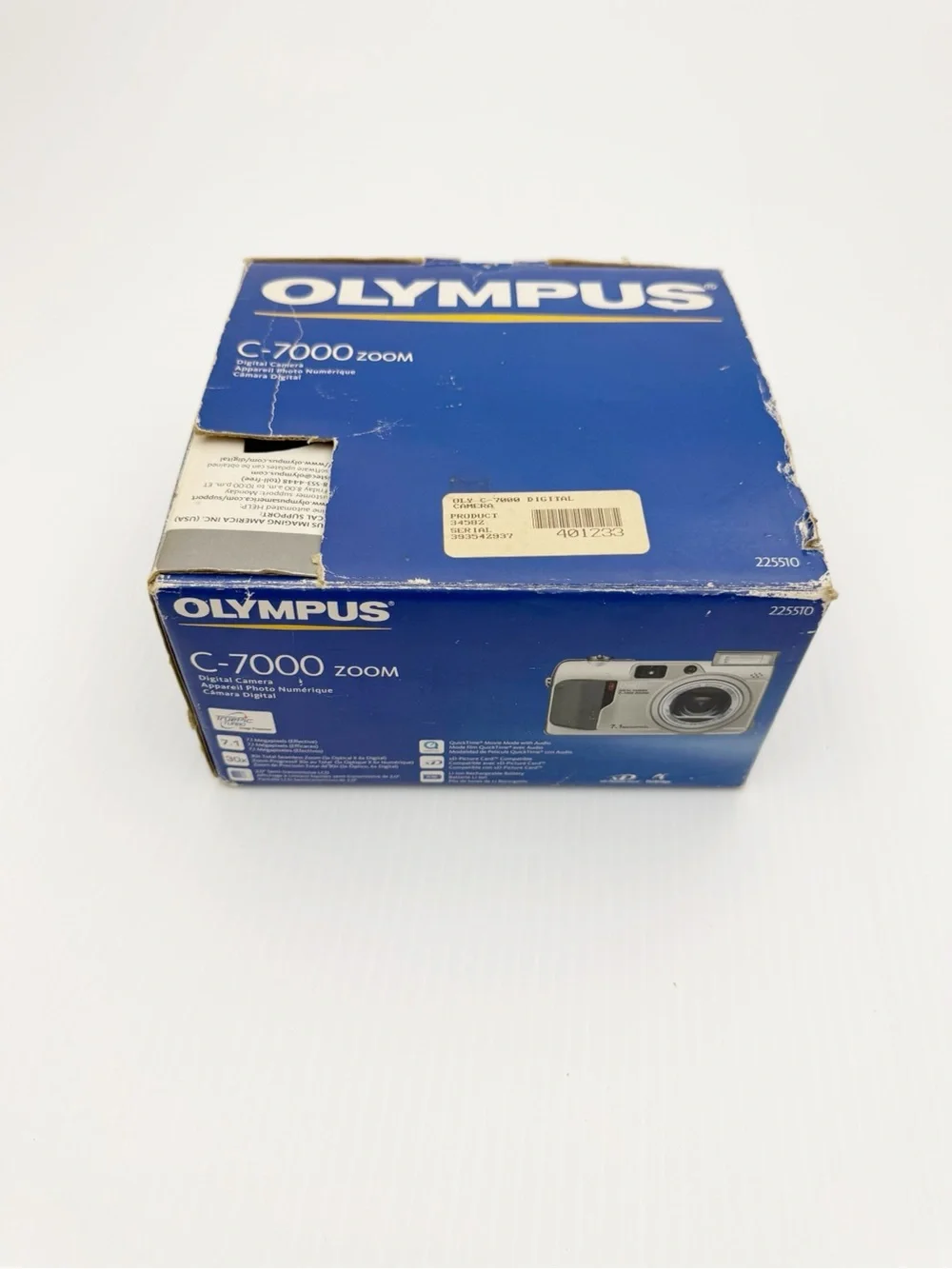 Olympus Camedia C-7000 Zoom 7.1MP Digital Camera Untested